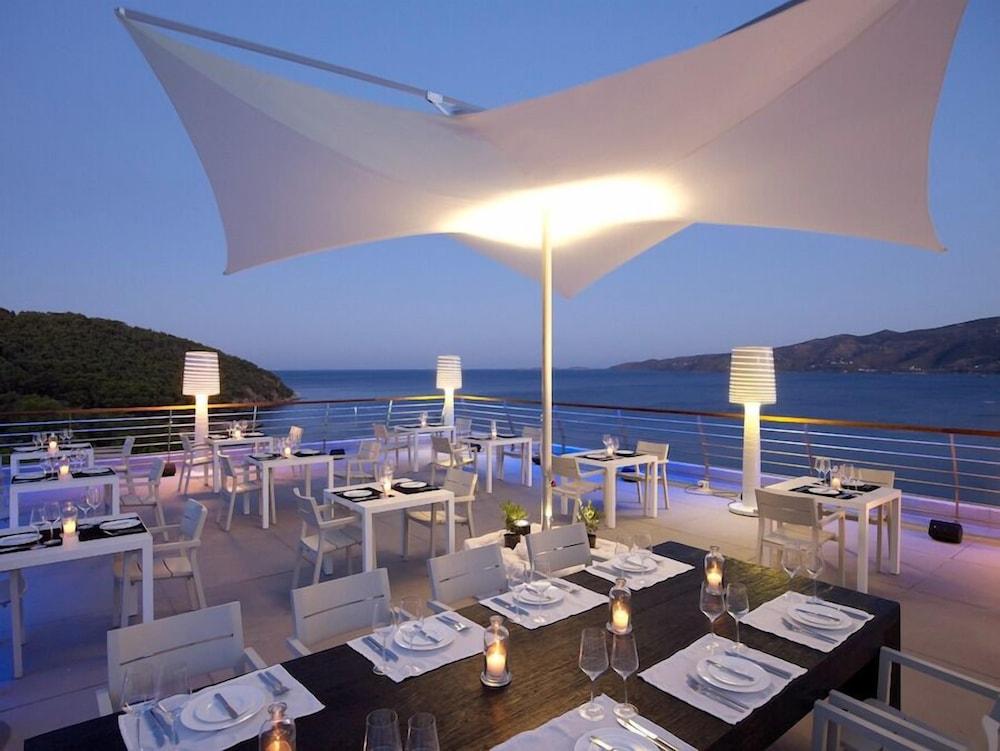 Sirene Blue Luxury Beach Resort Poros Town Restoran fotoğraf